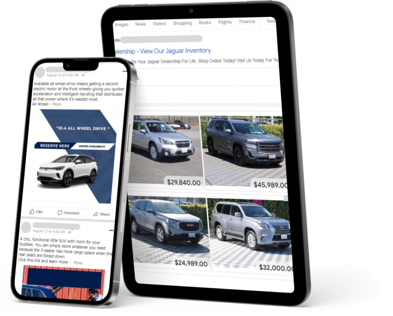 Social media ads and VIN targeting