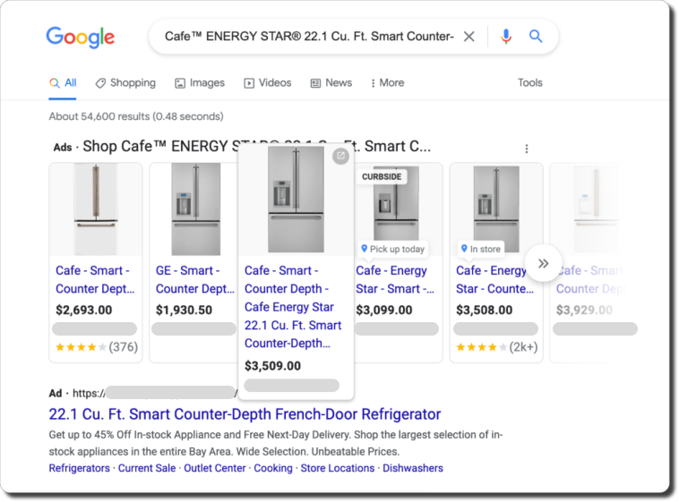 ecommerce digital marketing search ads