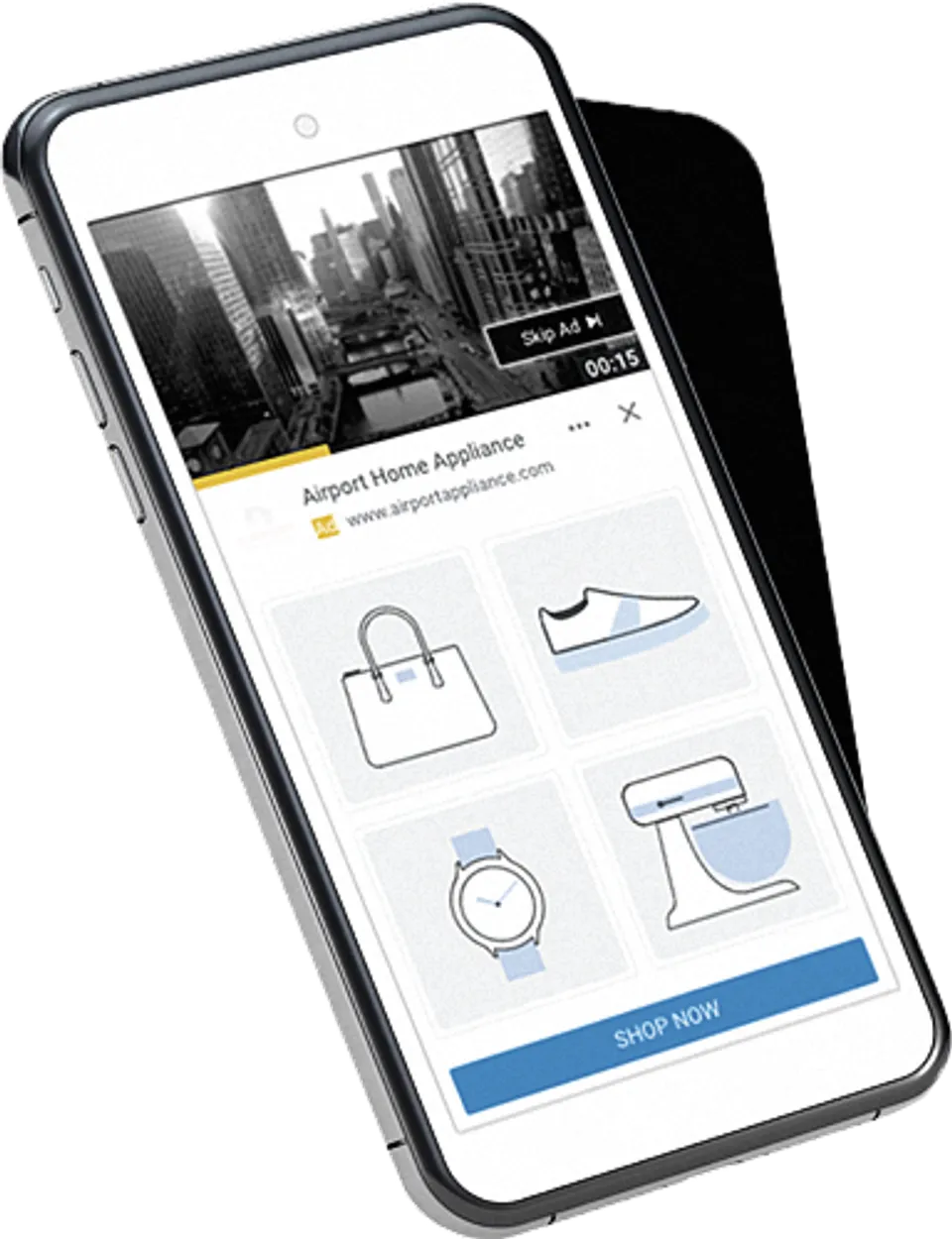 E-commerce marketing visual