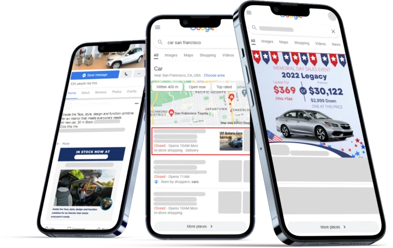 Auto industry marketing